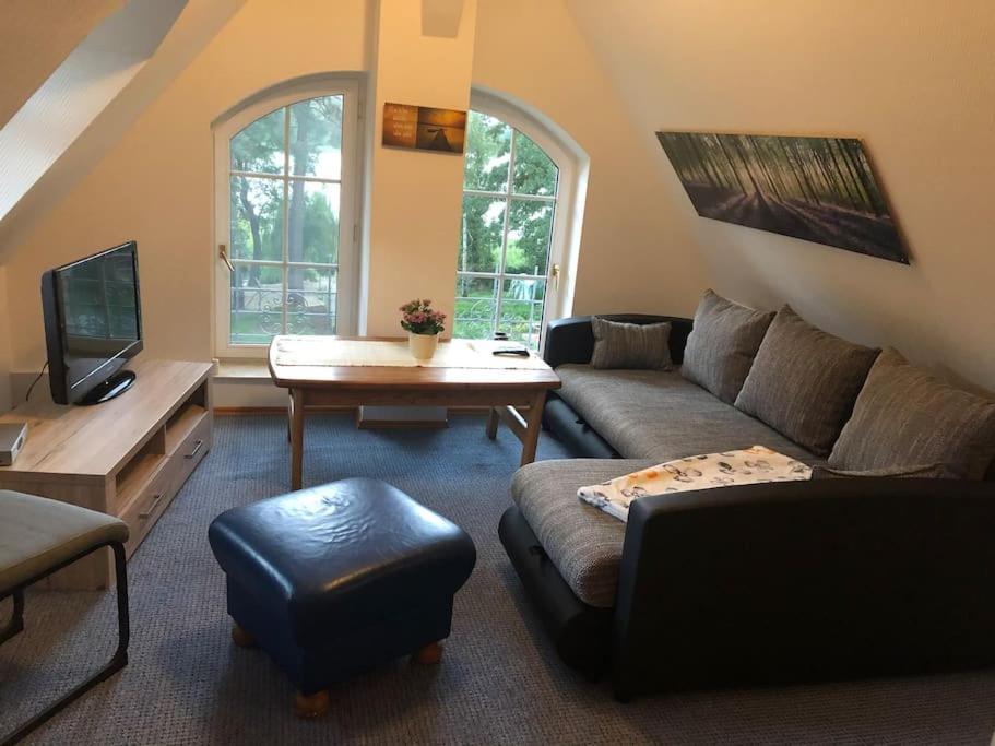 Penthouse Bernd Im Waldschloesschen Direkt Am See Wendisch Rietz Eksteriør bilde