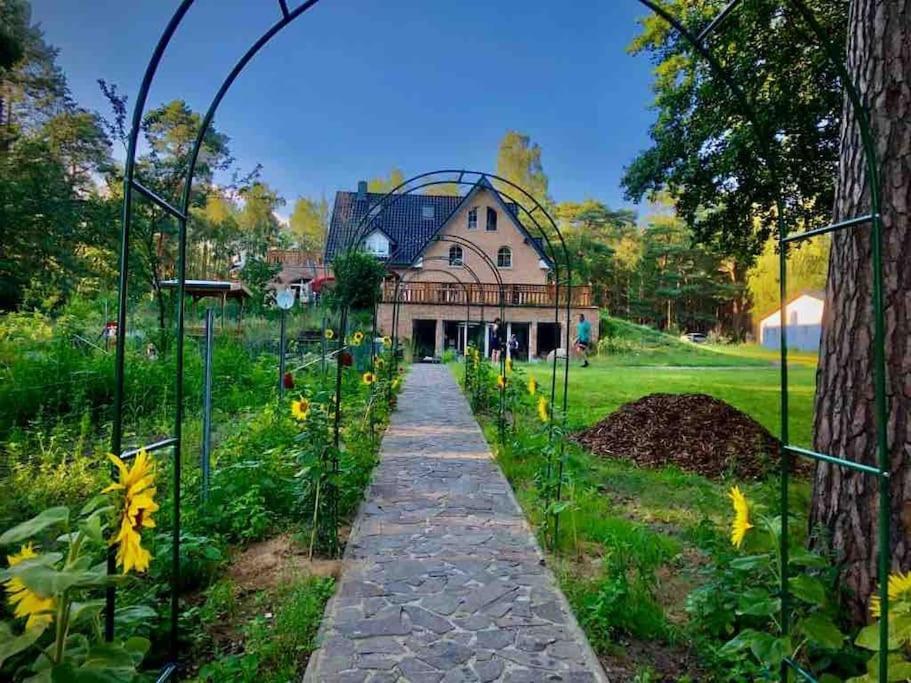 Penthouse Bernd Im Waldschloesschen Direkt Am See Wendisch Rietz Eksteriør bilde